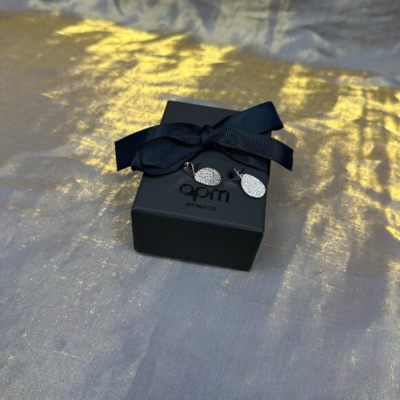 APM Monaco Galet Sterling Silver Silver Earrings - Picture 5 of 6